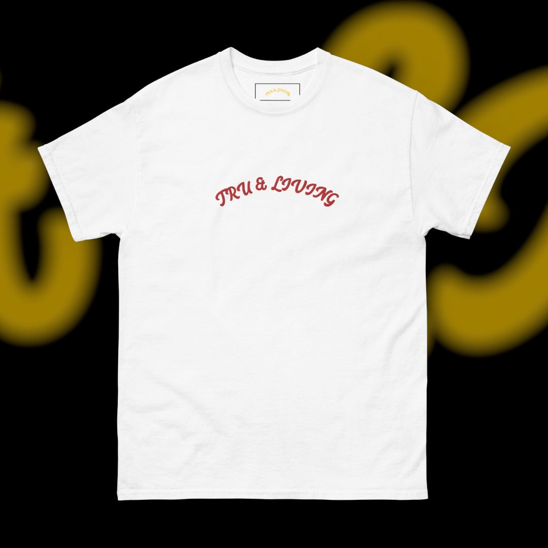 TRU & Living “Righteous Red” tee