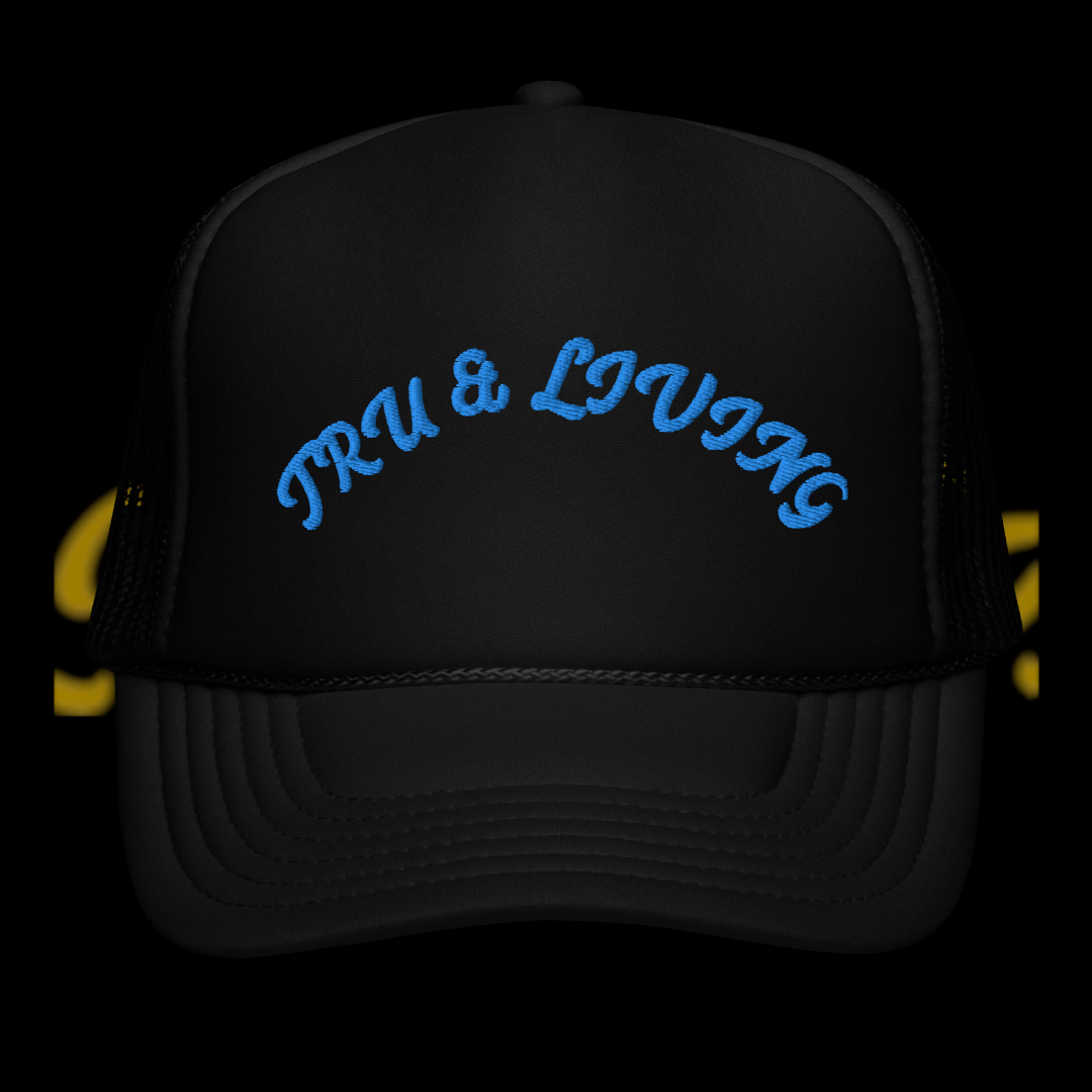 TRU & LIVING "CLEAR BLUE" trucker hat